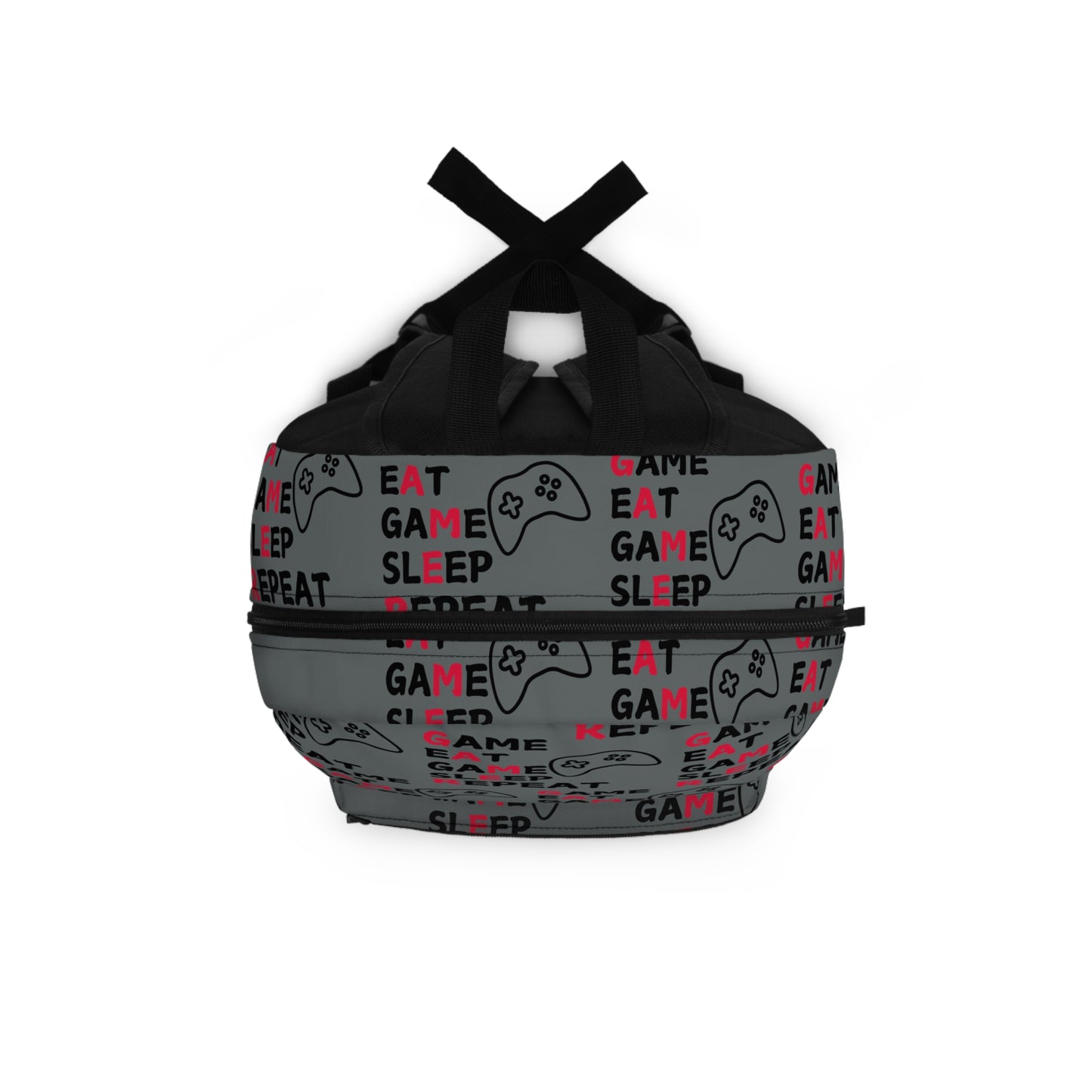 Gamer Backpack - Eat Sleep Game Repeat Design