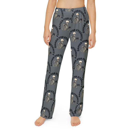 Gamer Skeleton Kids Lounge Pants - Comfortable & Fun Sleepwear