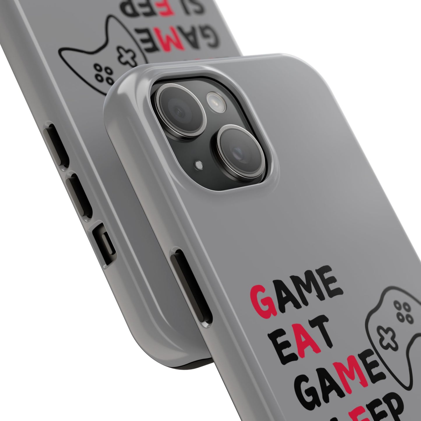 Gamer Phone Case - 'Game, Eat, Sleep, Repeat'