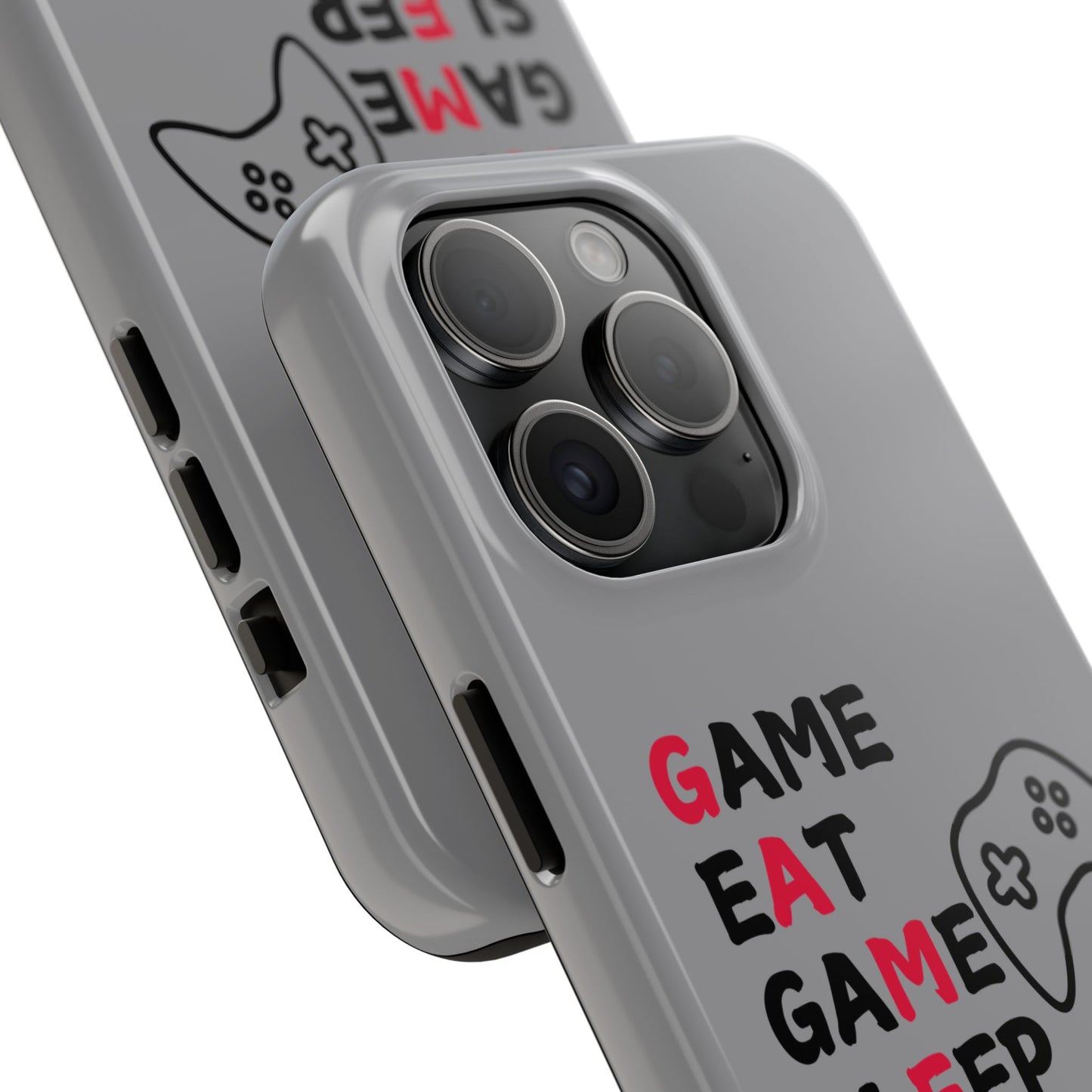 Gamer Phone Case - 'Game, Eat, Sleep, Repeat'