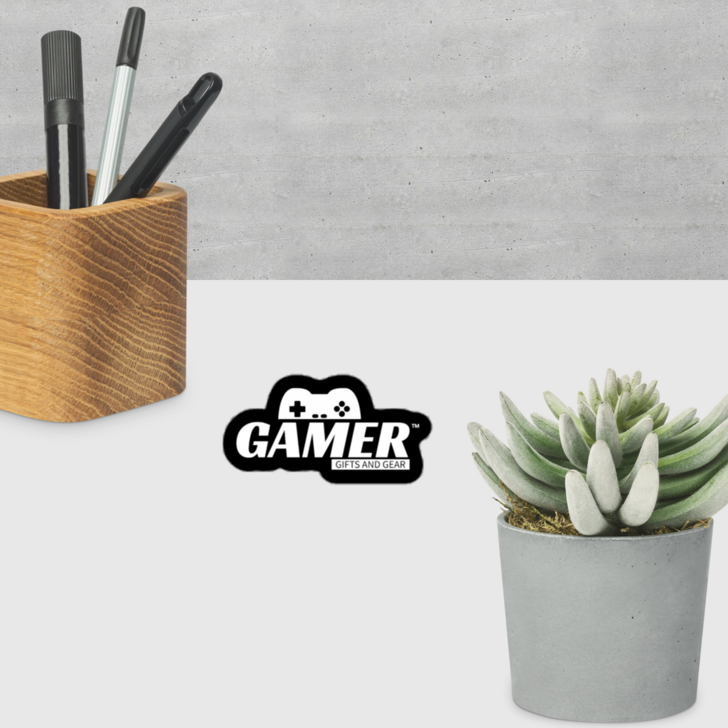 Gamer Gifts and Gear Logo Sticker