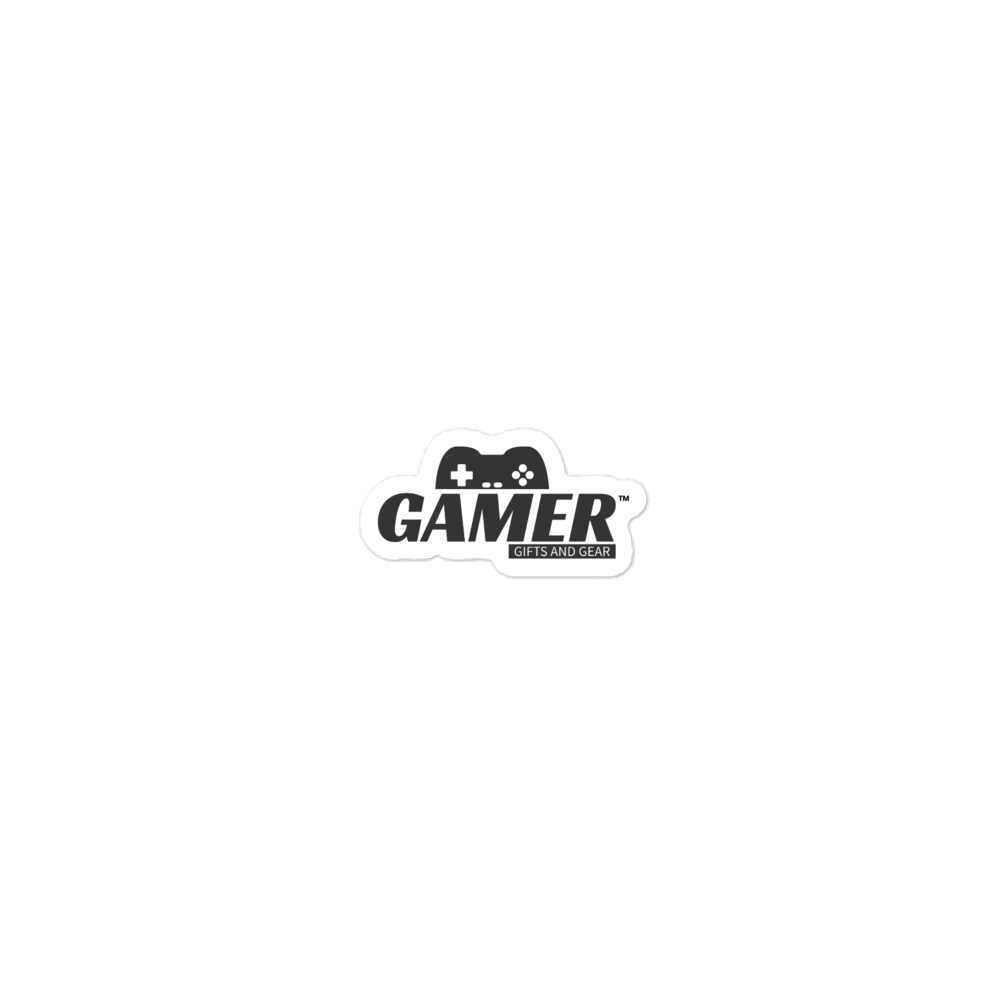 Gamer Gifts and Gear Logo Sticker