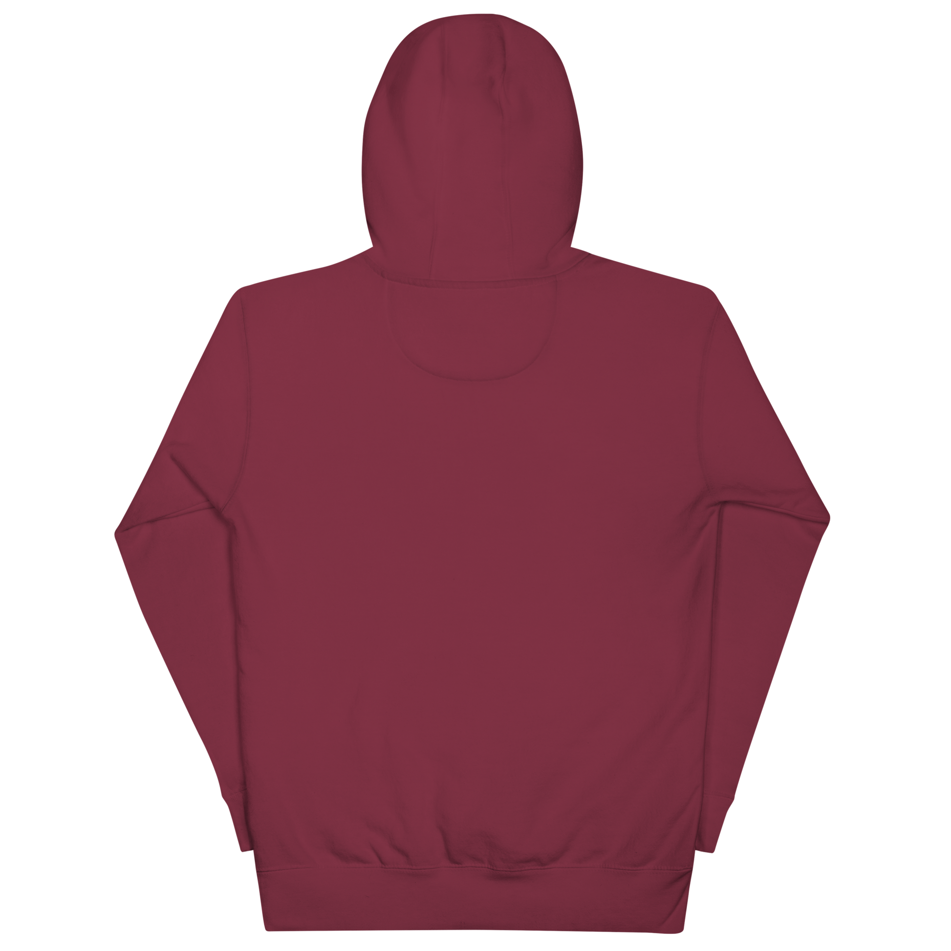 Gamer Mom with controller Logo on Maroon - Adult Unisex Hoodie