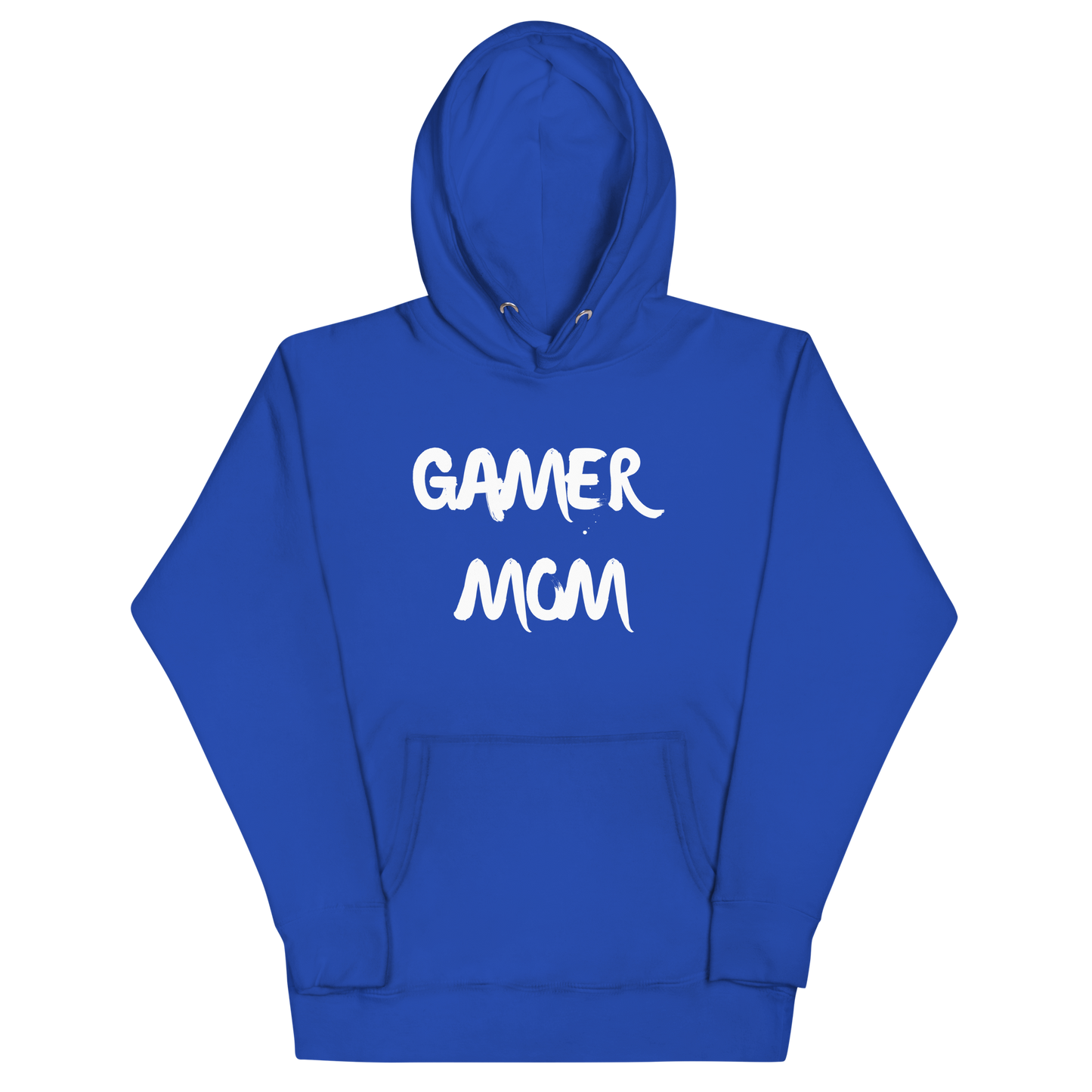 Gamer Mom with controller Logo on team royal - Adult Unisex Hoodie